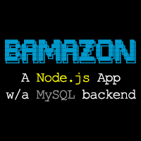 Bamazon Node.js App w/MySQL backend